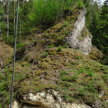 Ausblick vom Balkon